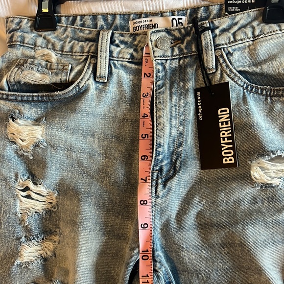 Refuge Denim Boyfriend High Waist Size 5 - Picture 10 of 11